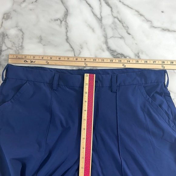 Duluth Trading Co‎ Pants Womens 18 Blue Flat Front Straight Leg Trousers Hiking - Picture 7 of 9